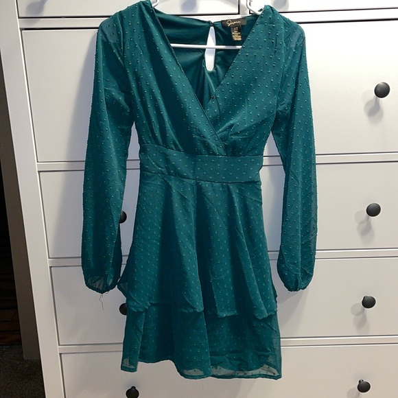 Japna Dresses & Skirts - green long sleeve dress